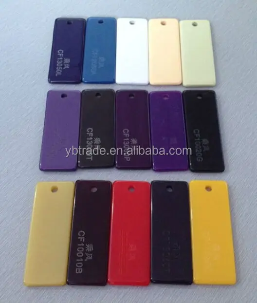 Colorful  Cellulose Acetate Sheet used for sunglasses acetate sheet