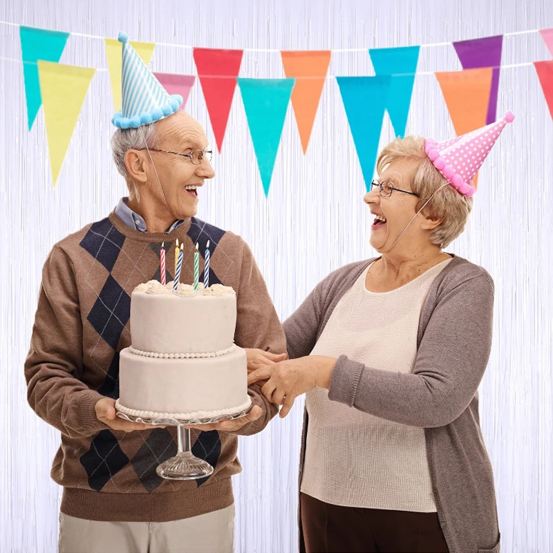 Photo Backdrop Shimmering Foil Curtain Party Decoration Backdrop For Wedding/birthday/babyshower Party Metallic Silver Curtains