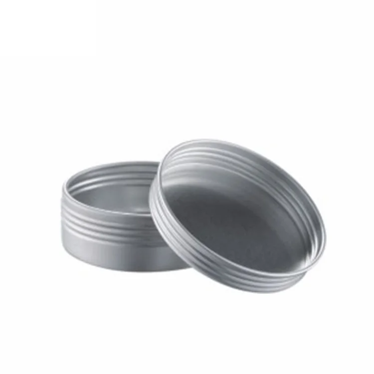 1 унция, 2 унции, 3 унции, 4 унции, 5 унций, алюминиевая банка, металлическая Оловянная банка с винтовой крышкой, банка для свечей, крем для кожи, косметический жестяной пустый алюминиевый круглый горшок