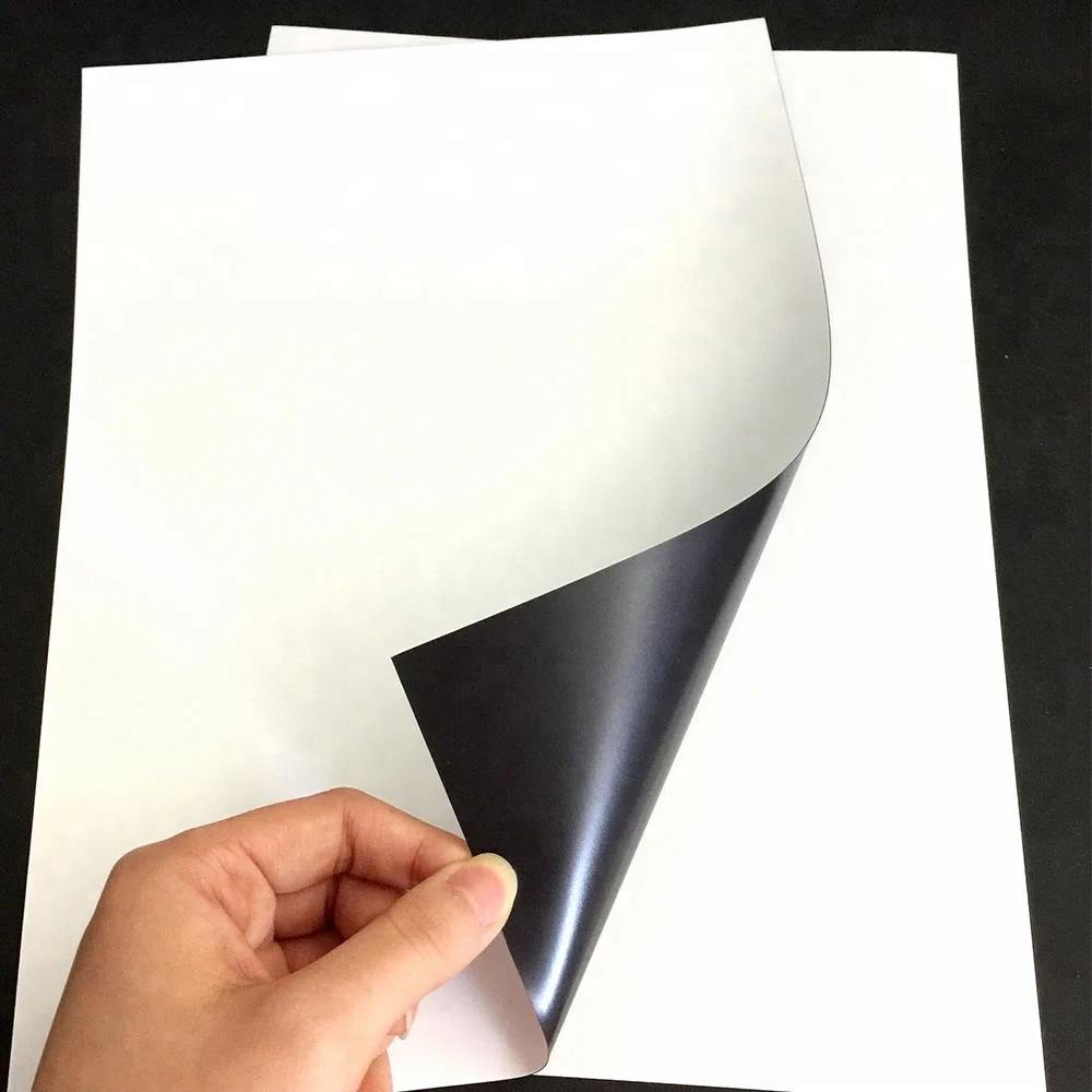 Magnetic printing paper