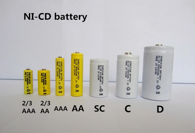 NI-CD AA 150mah 1.2V rechargeable battery