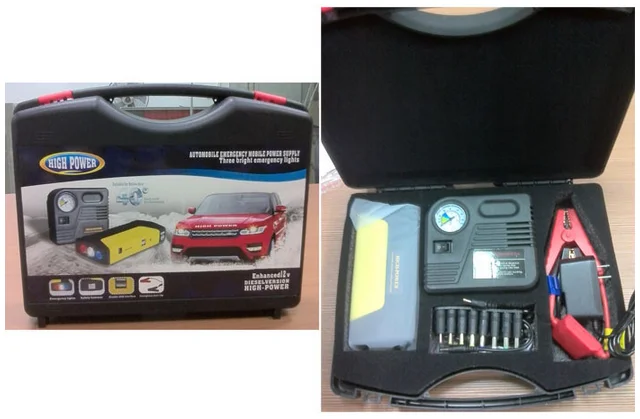 jump pack charger 69800mAh portable battery booster jump starter and air compressor
