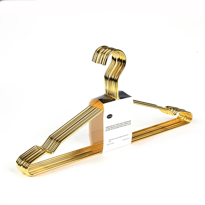 High quality wire in bulk gold metal hangers