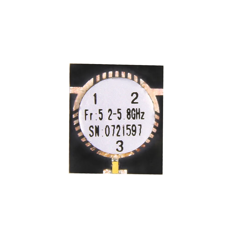 high quality Low Insertion 5.2-5.8GHZ rf Microstrip circulator isolator 100 mhz