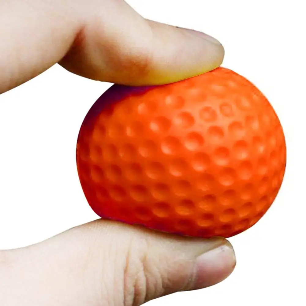 high quality golf foam sponge soft elastic practice indoor outdoor ball sales promotion custom logo colors practice golf ball