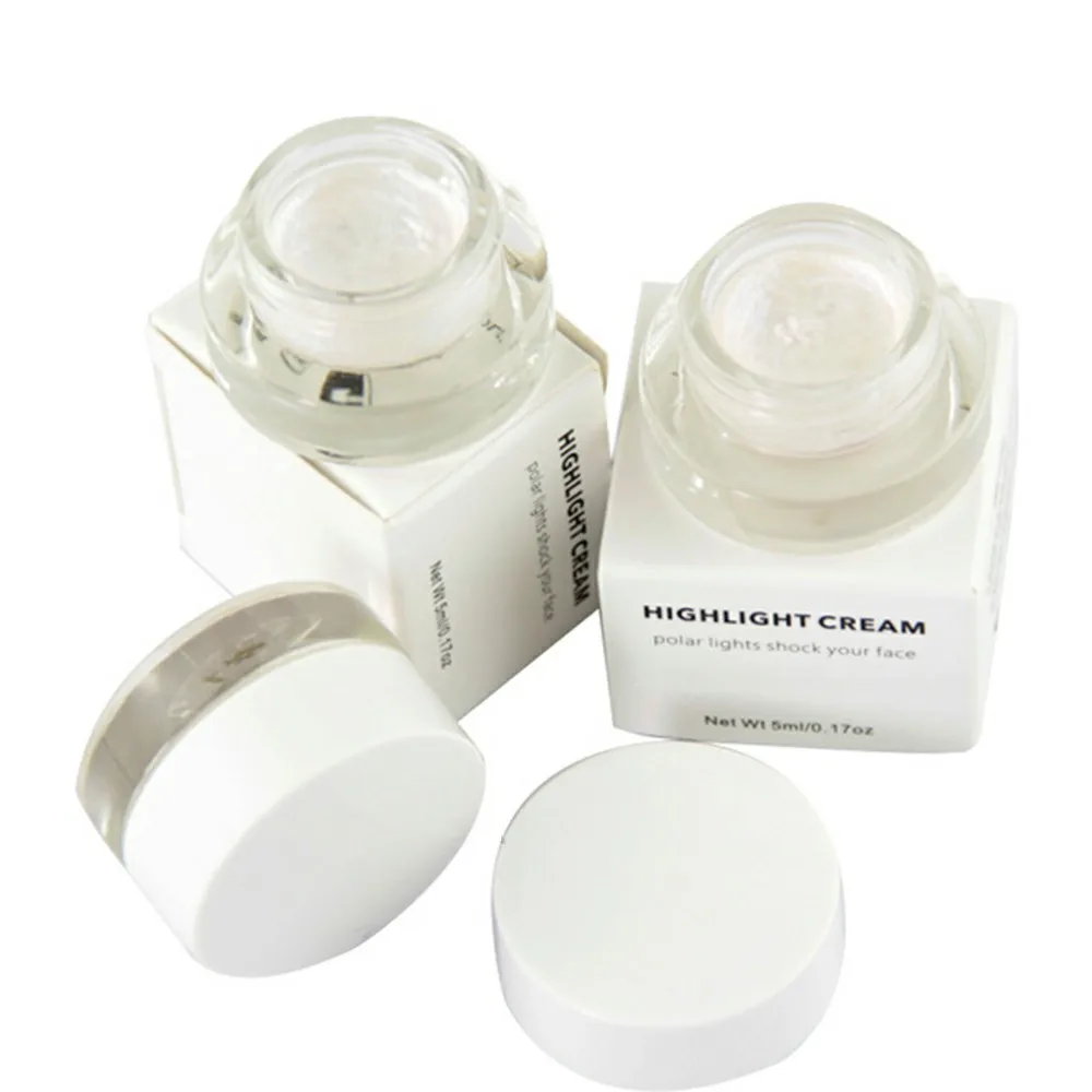 Private Label High Quality 3 Colors Face Makeup Highlighter Cream Eyeshadow Concealer