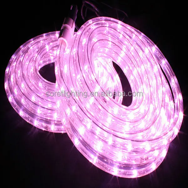holiday lighting ip44 110v-230v waterproof outdoor led rope light for decoration