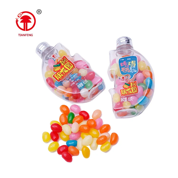 2019 hot series kosher candy and halal gummy jelly bean candy for wholesale