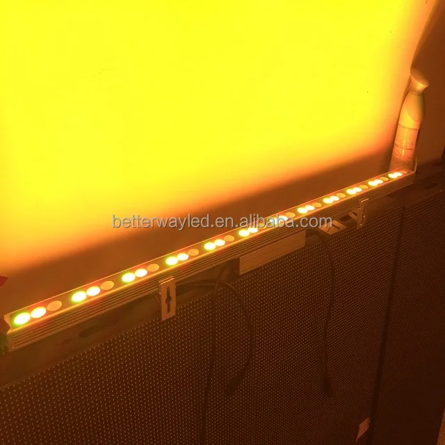 Betterway 36 Вт SMD 3535 (12R, 12 Г, 12B) DMX 512 RGB Прожекторы Epistar Фишек