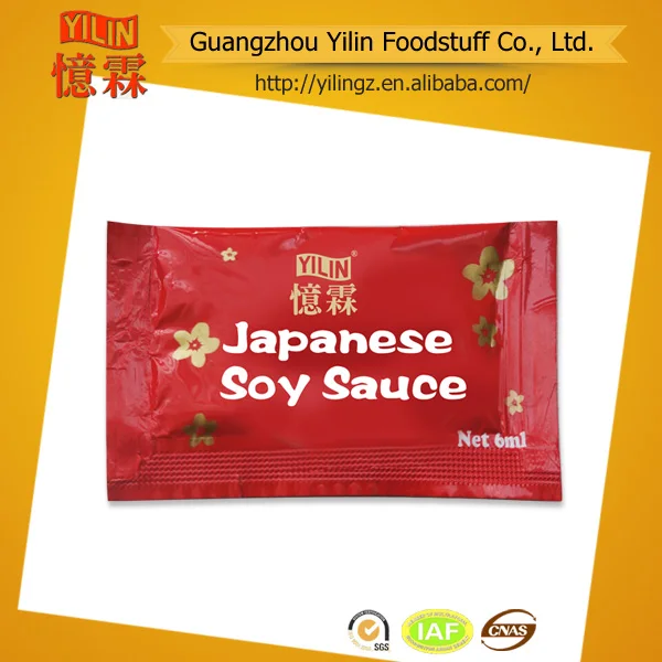 6ml соевый соус в пакетик для японских приправы