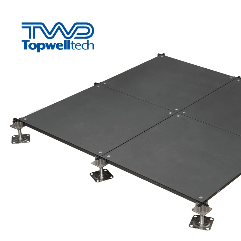 
600mm*600mm New Design Computer Anti-Static Calcium Sulphate Raised Room Raised Floor Systems Steel Raised Access Floor 
