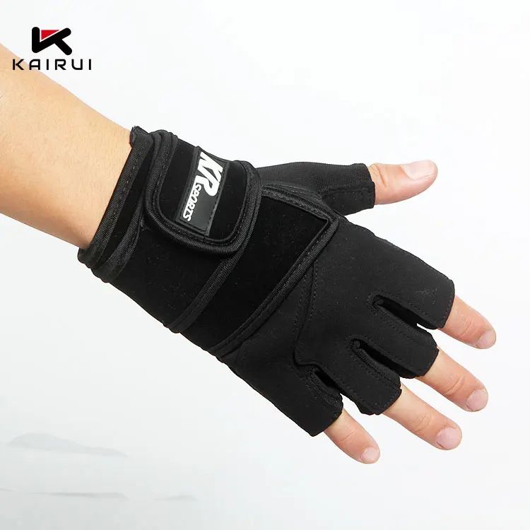 Custom gym exercise weight lifting gloves private label