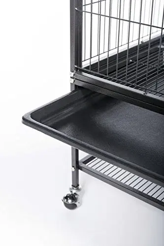 Wholesale Metal Cheap Black Feisty Ferret Cage Pet Cat Hamster Animals Cages for sale