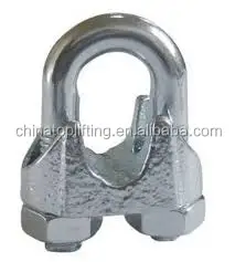 Hot Sale Standard DIN741 Galvanized Wire rope Clamp/Wire rope clip/