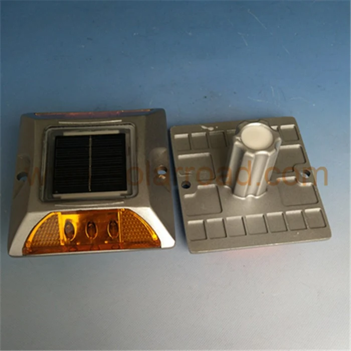 
Reflective Road Marker with Stem Solar Aluminum Cat Eyes Road Stud 
