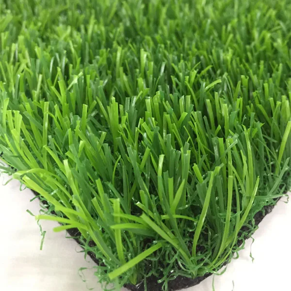 Green color Artificial Plastic Grass Carpet around swimming pool