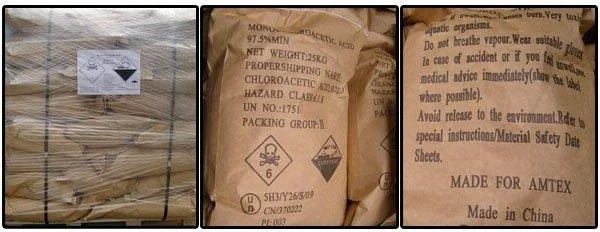 Raw material of CMC Chloroacetic acid 98pct-chloroacetic acid