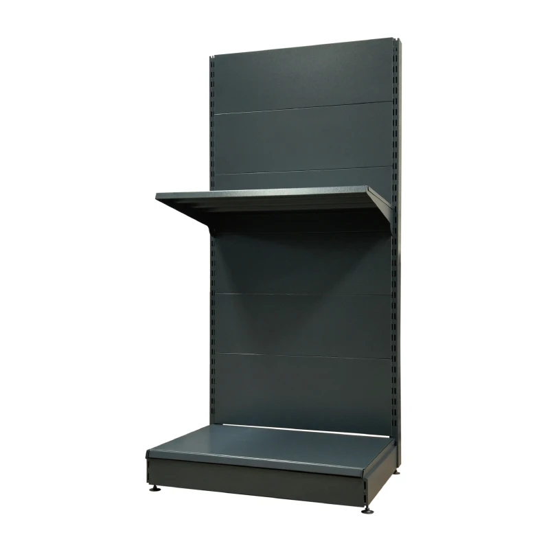 supermarket retail Double side convenience store display shelf / rack gondola shelving
