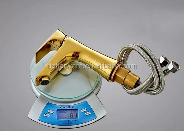 Фитинги для ванной комнаты кран раковины золотого цвета золотой смесители