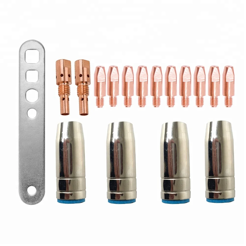 HAURUI High Quality  MB25AK MIG Gas Welding Torch With Euro Connector