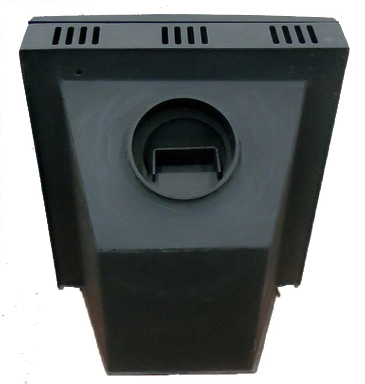 
High Chrome Internal Castings And Polished Stainless Steel Fittings Insert Installation Type Wood Stove 