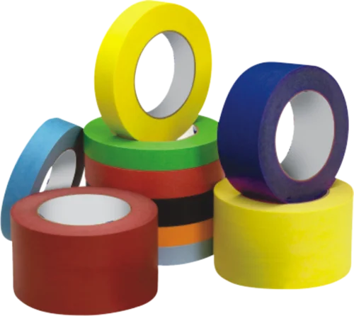 Cheap Price Car Painting Masking Tape With High Temperature Resistance Single sided blue painters masking tape