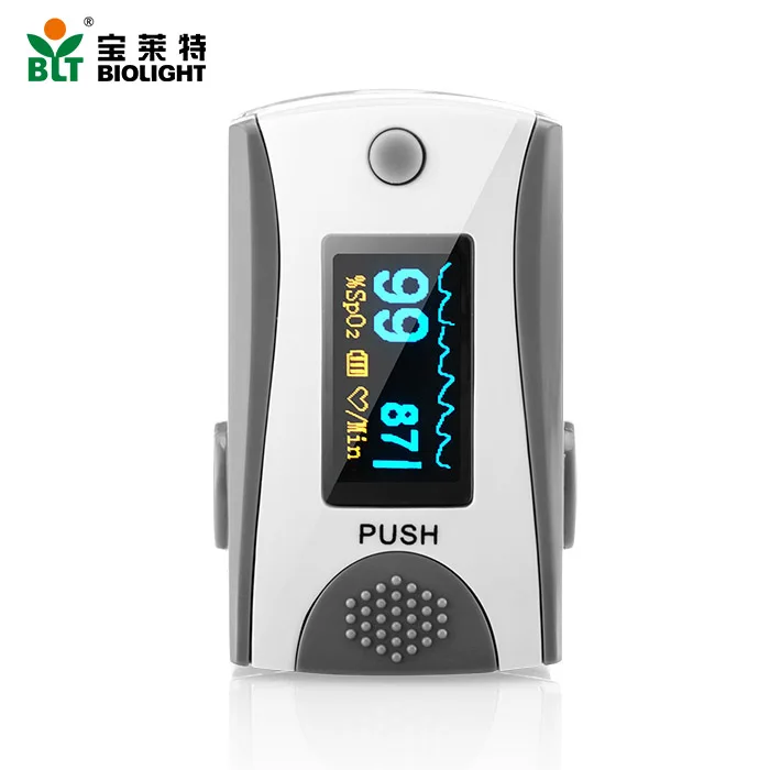 
Cheap finger oximeter spo2 pr pulsoxymeter with multi-color 