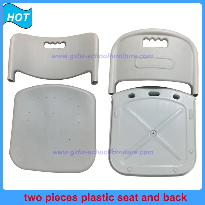 
school furniture raw materials plastic seat and back 