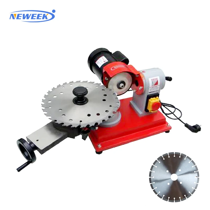 Шлифовальная машина для пилы настольного типа NEWEEK, шлифовальная машина для циркулярной пилы, шлифовальная машина для пилы