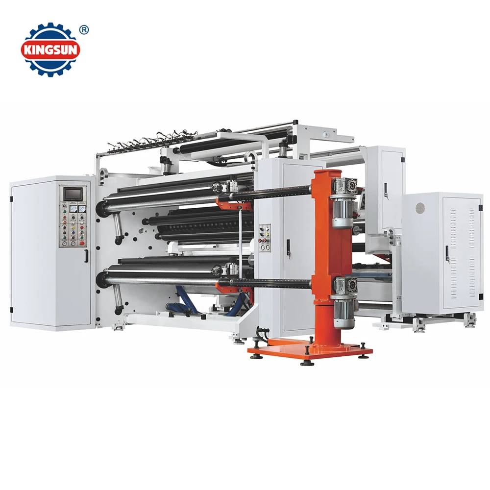 China High Speed Automatic Jumbo Roll Paper Slitting Rewinding Machines