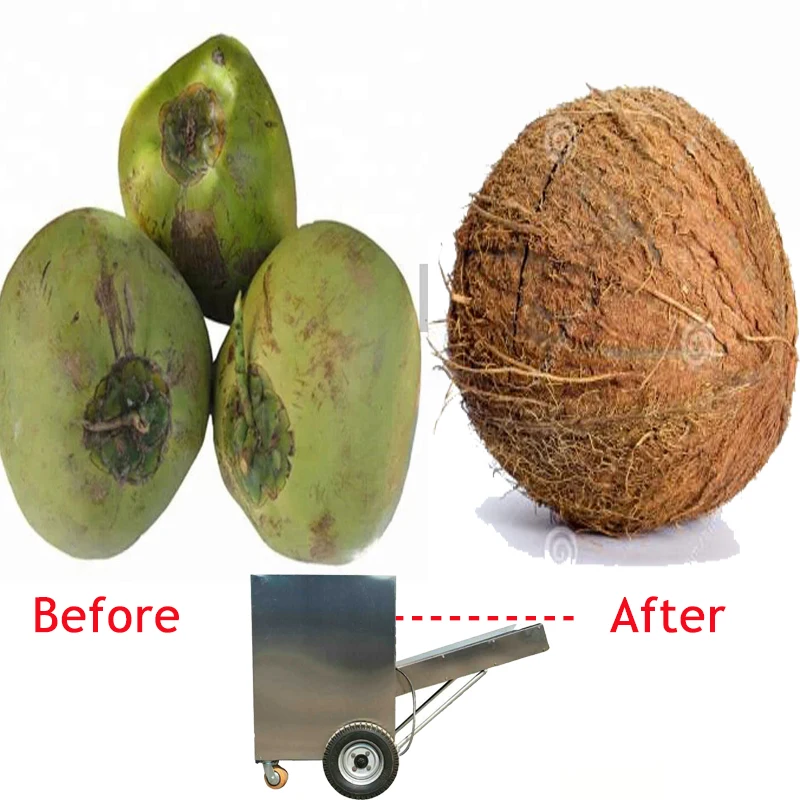 young coconut peeling machine