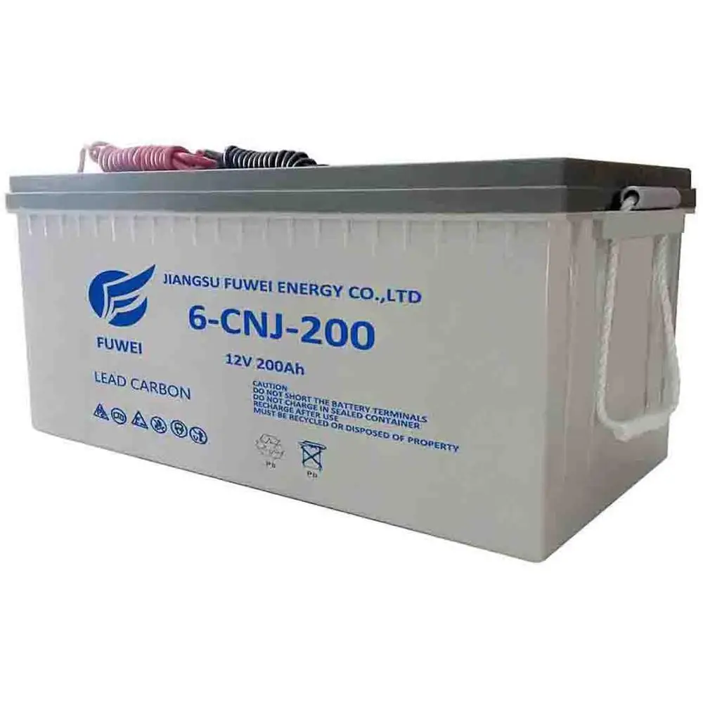 
12v 200ah deep cycle gel battery 12 volt long life lead acid battery for solar systems 