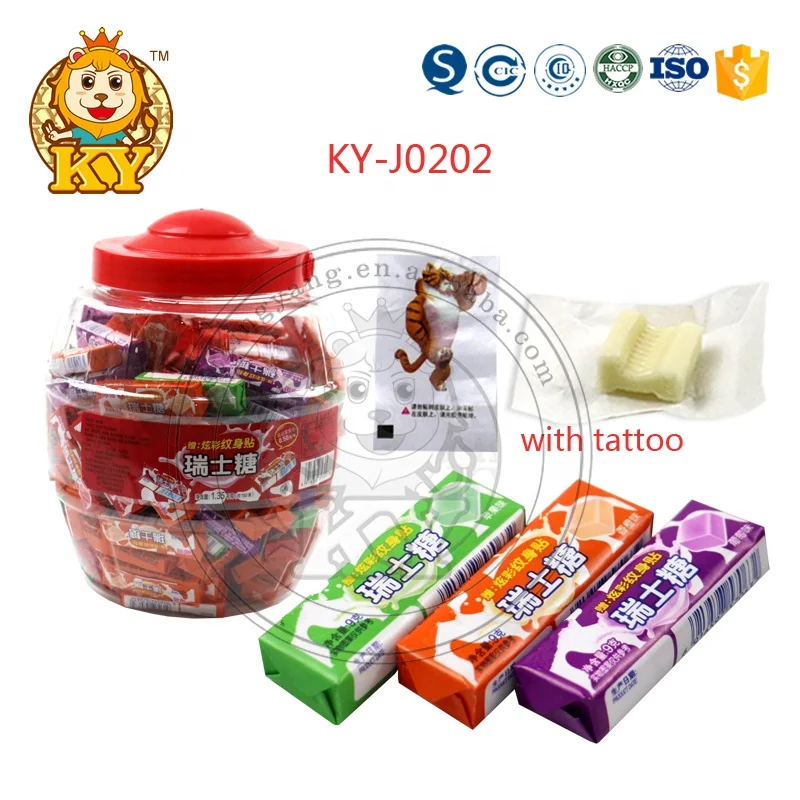 Центральное заполнение шоколадного вкуса тофриски конфеты Молоко жевательные мягкие