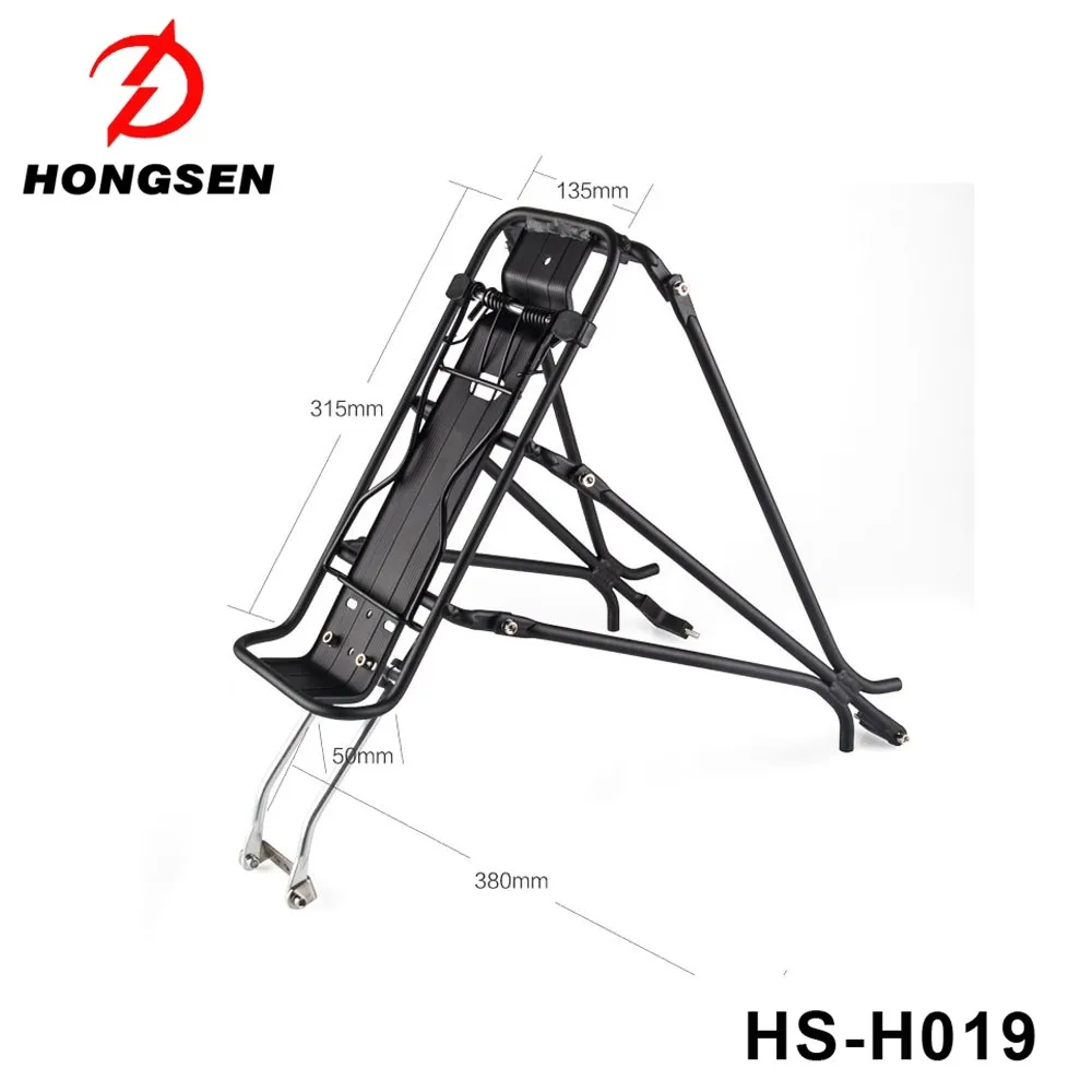 Багажник для горного велосипеда, Алюминиевый задний багажник