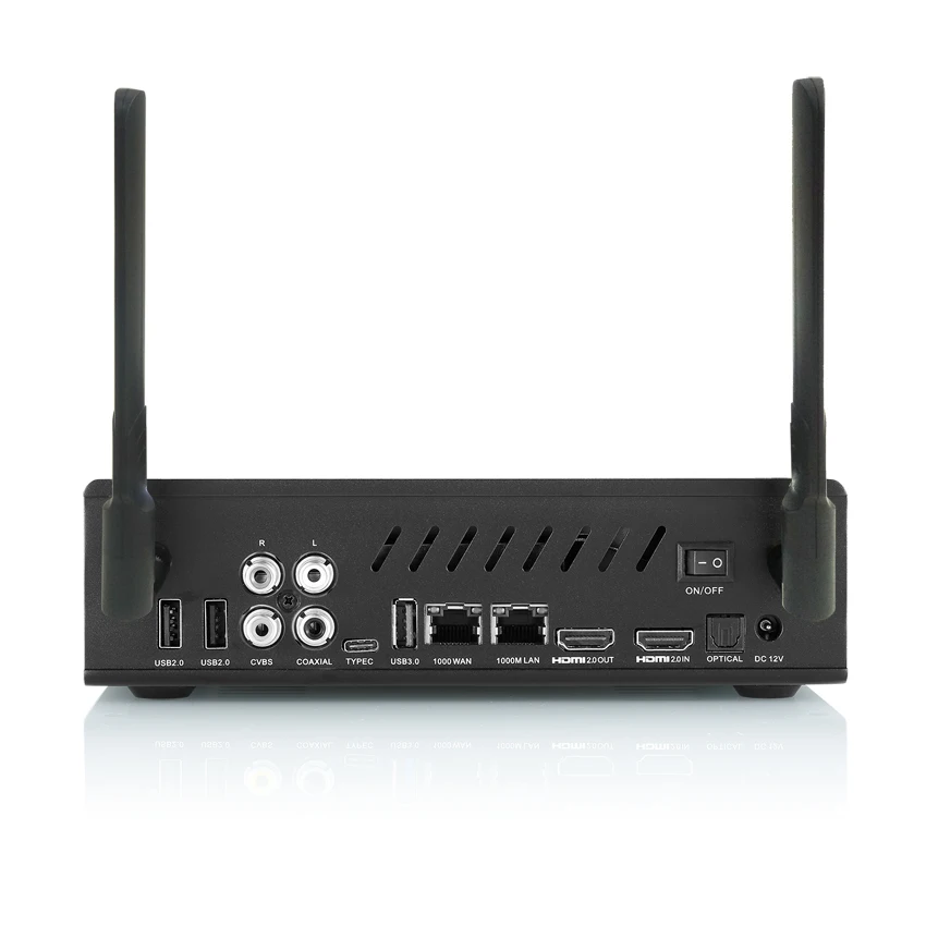 Best Quality EWEAT R9plus Android 6.0 TV BOX +OpenWRT(NAS) Dual System
