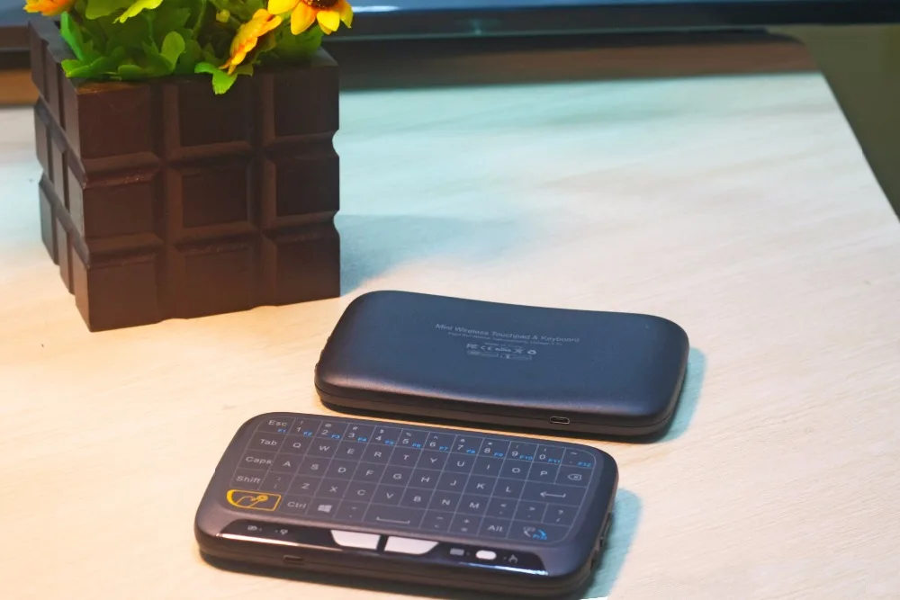 Новинка 2017, Лидер продаж, беспроводная мини-клавиатура H18 2,4G с сенсорной панелью