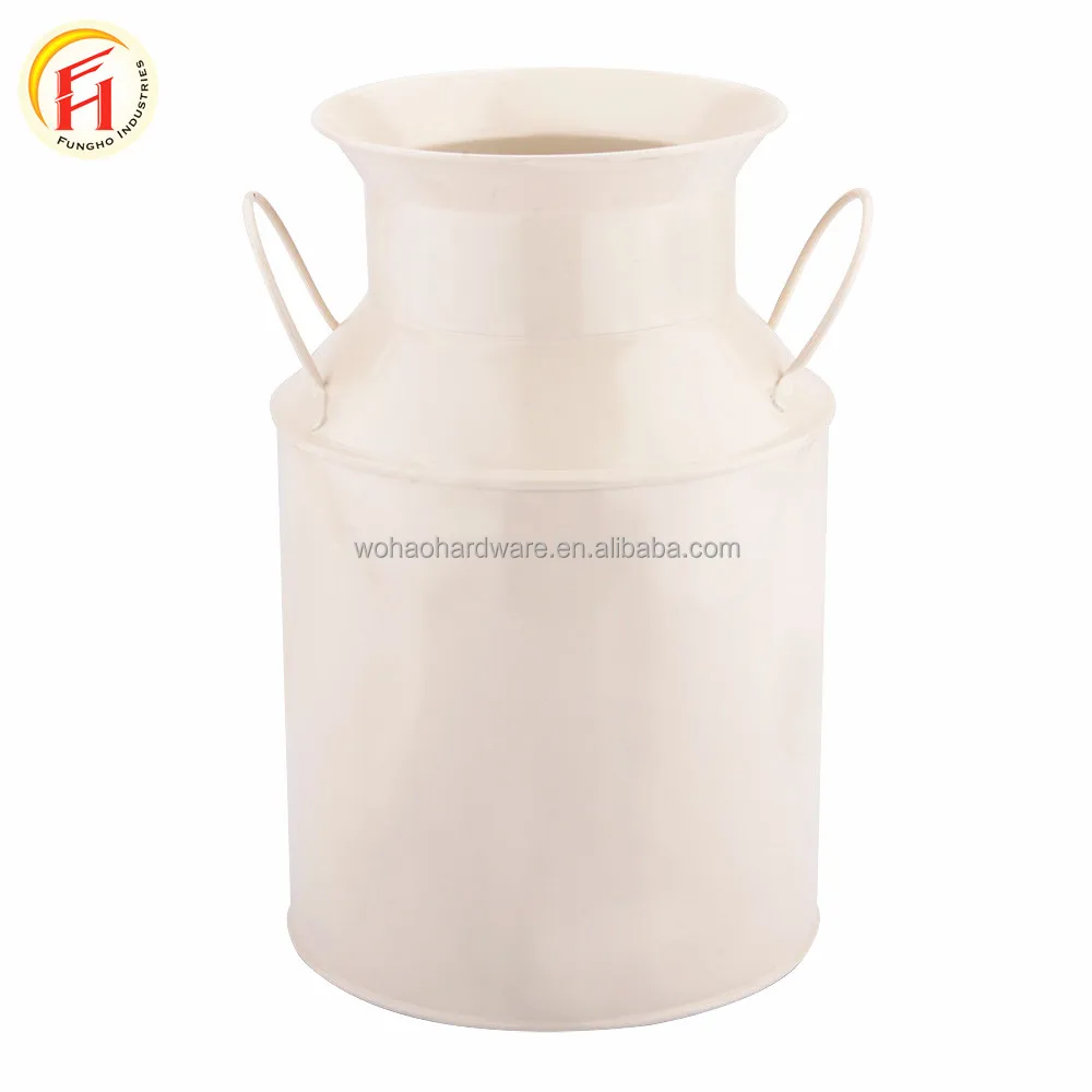 
Metal Mini Garden Decor Vintage Style Galvanized Watering Can Planter Pot 