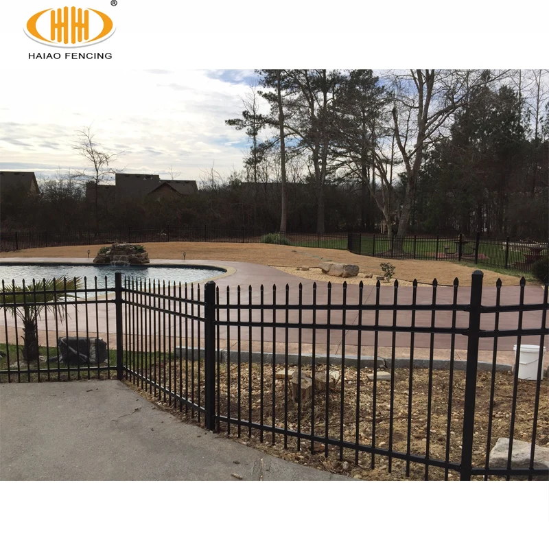 Low Price used wrought iron fencing for sale fence panels privacy