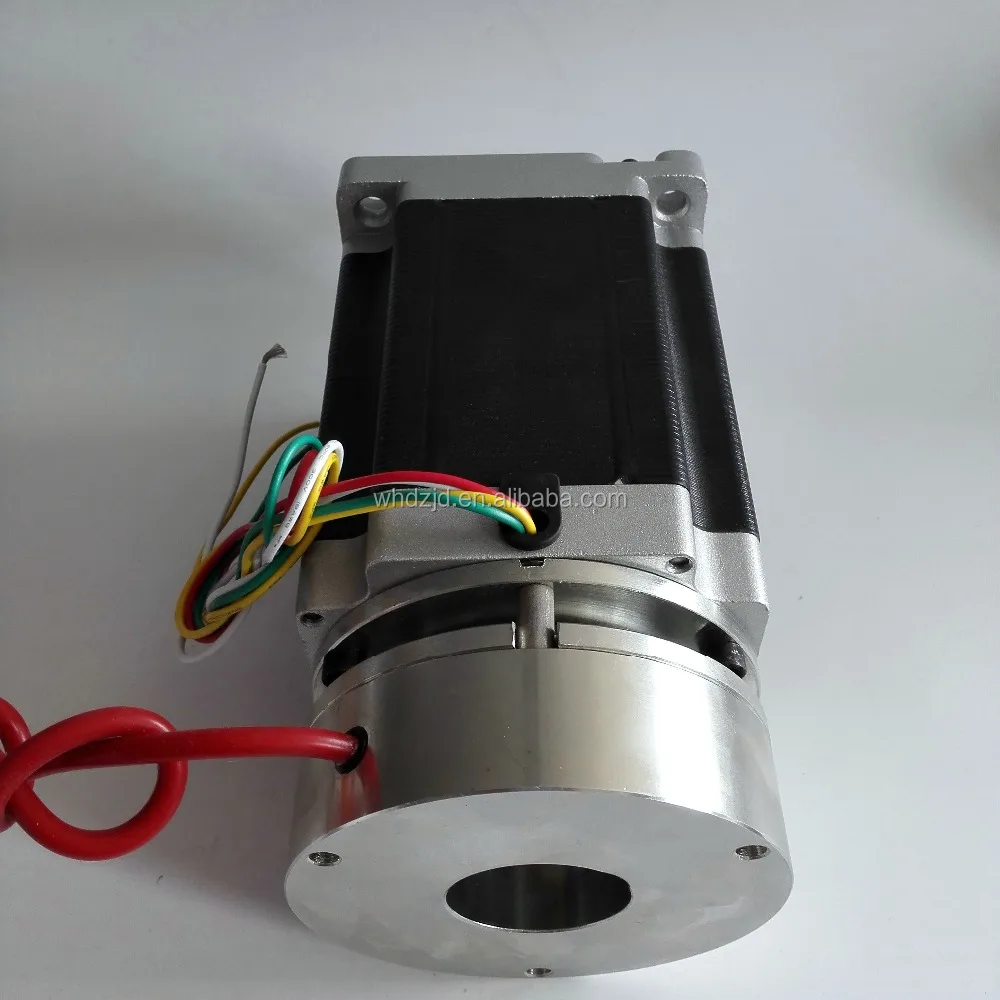 Nema 43 high torque flat stepper motor brake