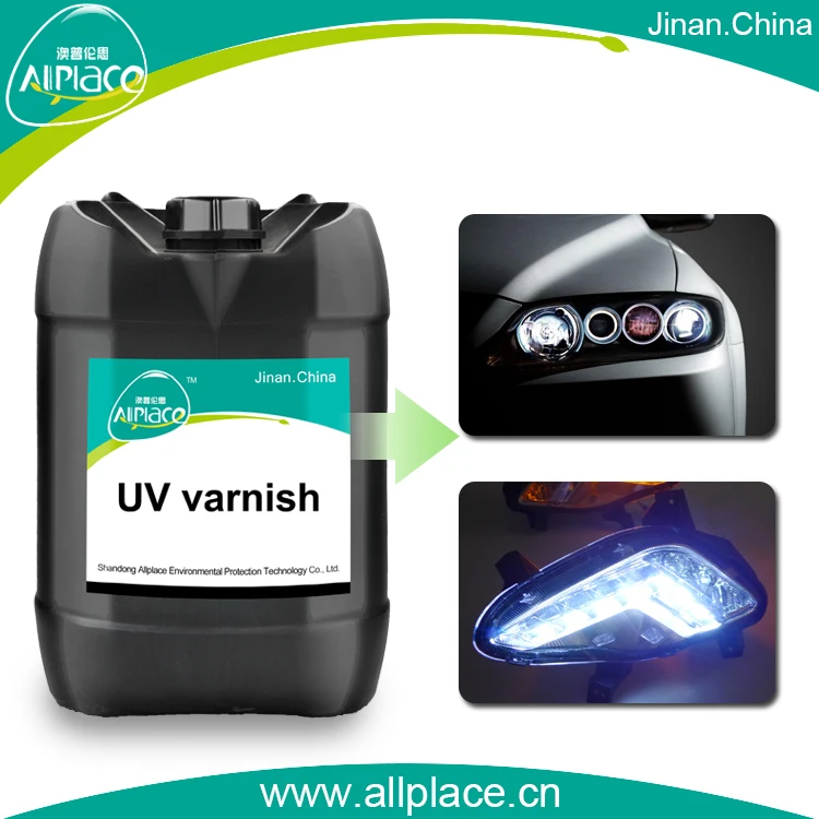 Car Headlight Repairing UV Curing Resin of UV Varnish