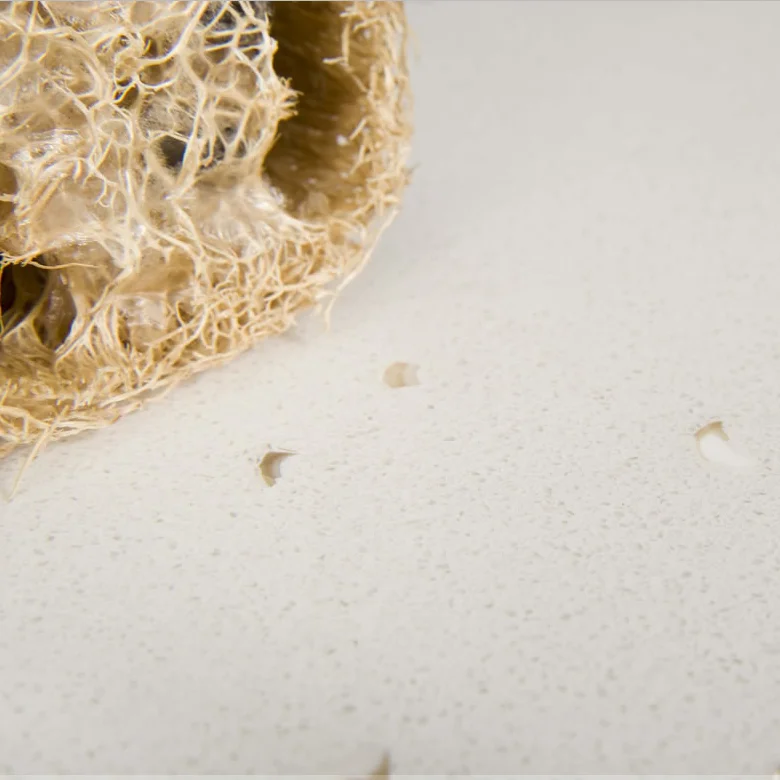 
White Shell Quartz Stone Sheets Tiles 