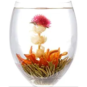Chinese Blooming tea Lily and Jasmine Flower Tea