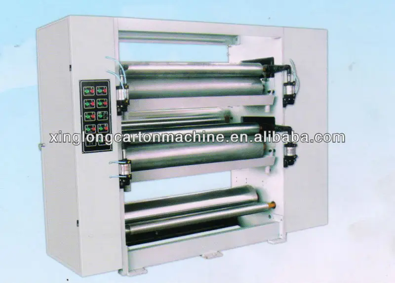 Gl-240d двойного слоя клея машину, картонные коробки машина