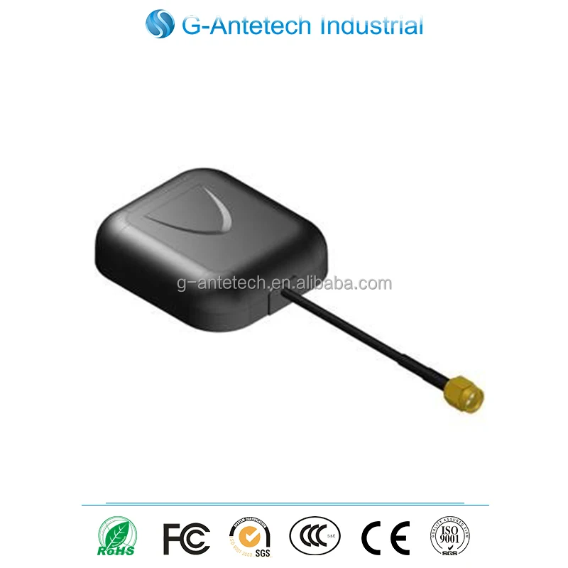Well designed 1575.42MHz high gain 48dbi external car auto gps active tracker antenna