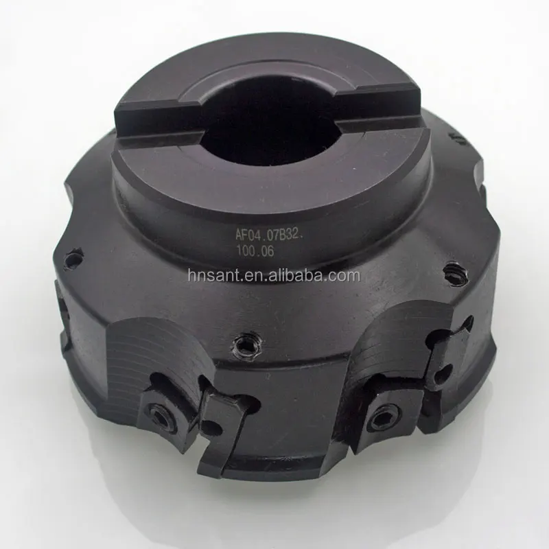 AF04.07B32.100.06 indexable face milling cutter for metal cutting matched carbide inserts from Zhuzhou Sant