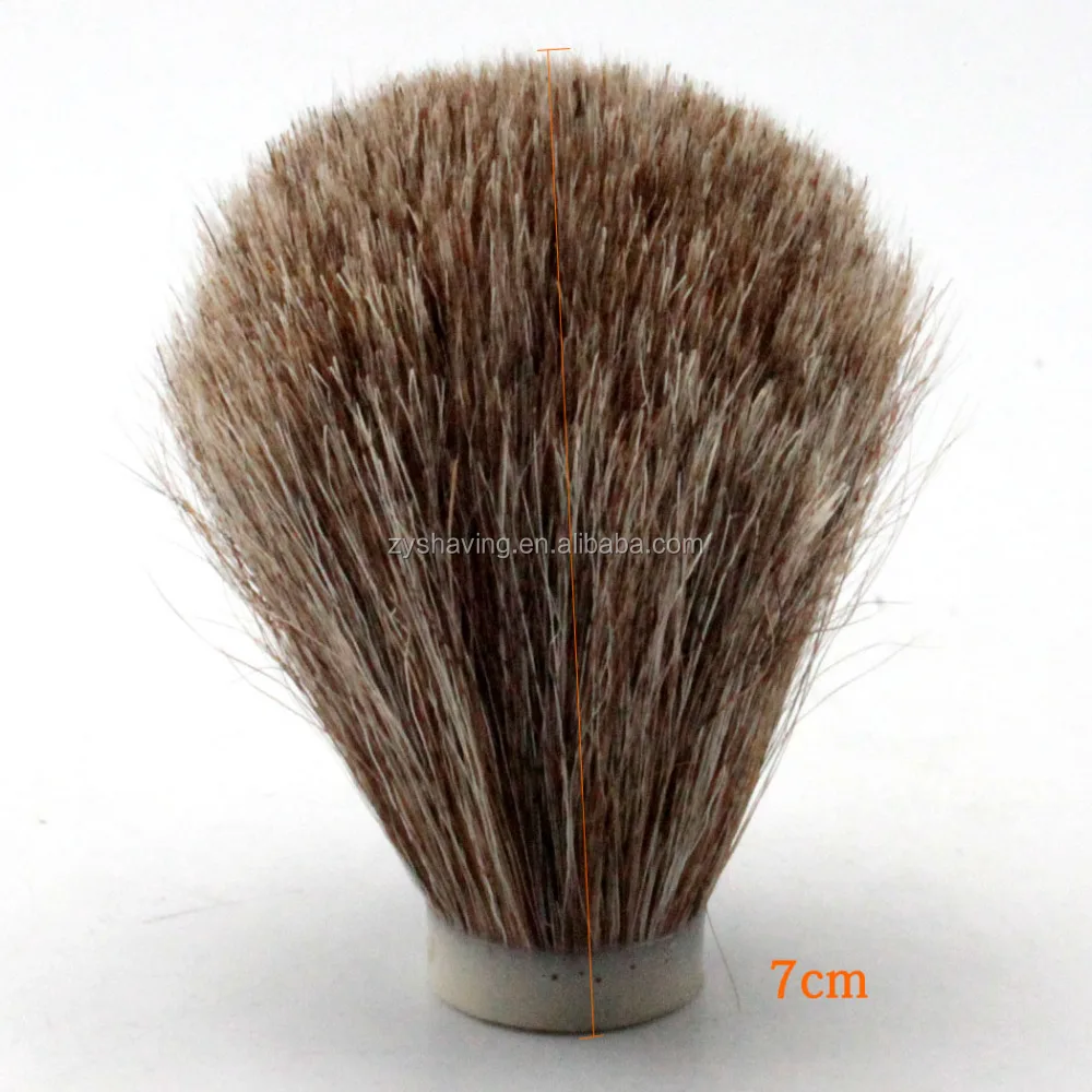 High Grade 100% Horse Hair Shaving Brush Knot For DIY Barber Tool 21*70mm