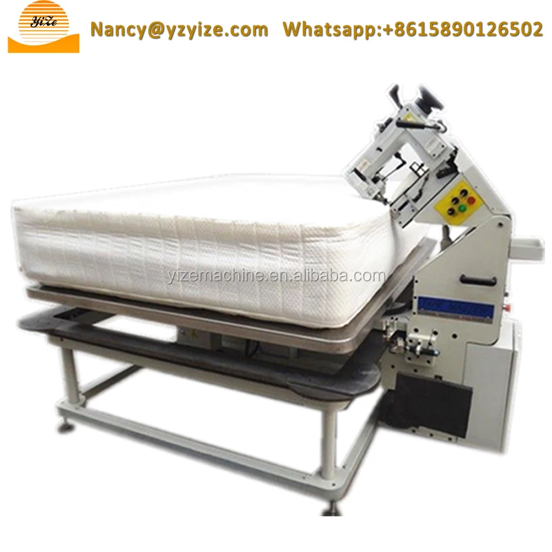 Widely Used Mattress Tape Edge Bander Machine Typical Sewing Head Edge Mattress Machine