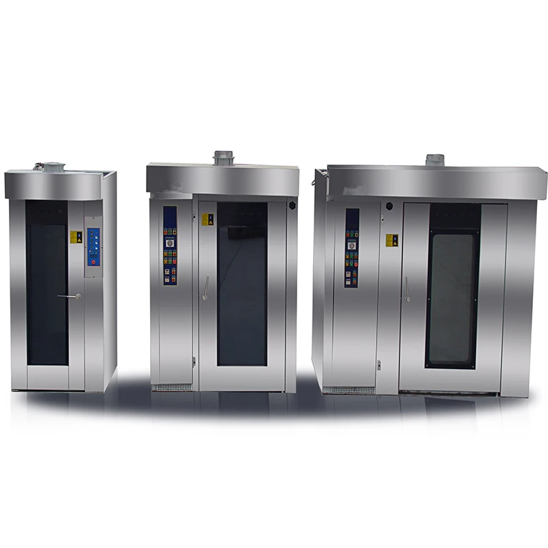 commercial gas toast bread baking rotary Oven machinery for bakery