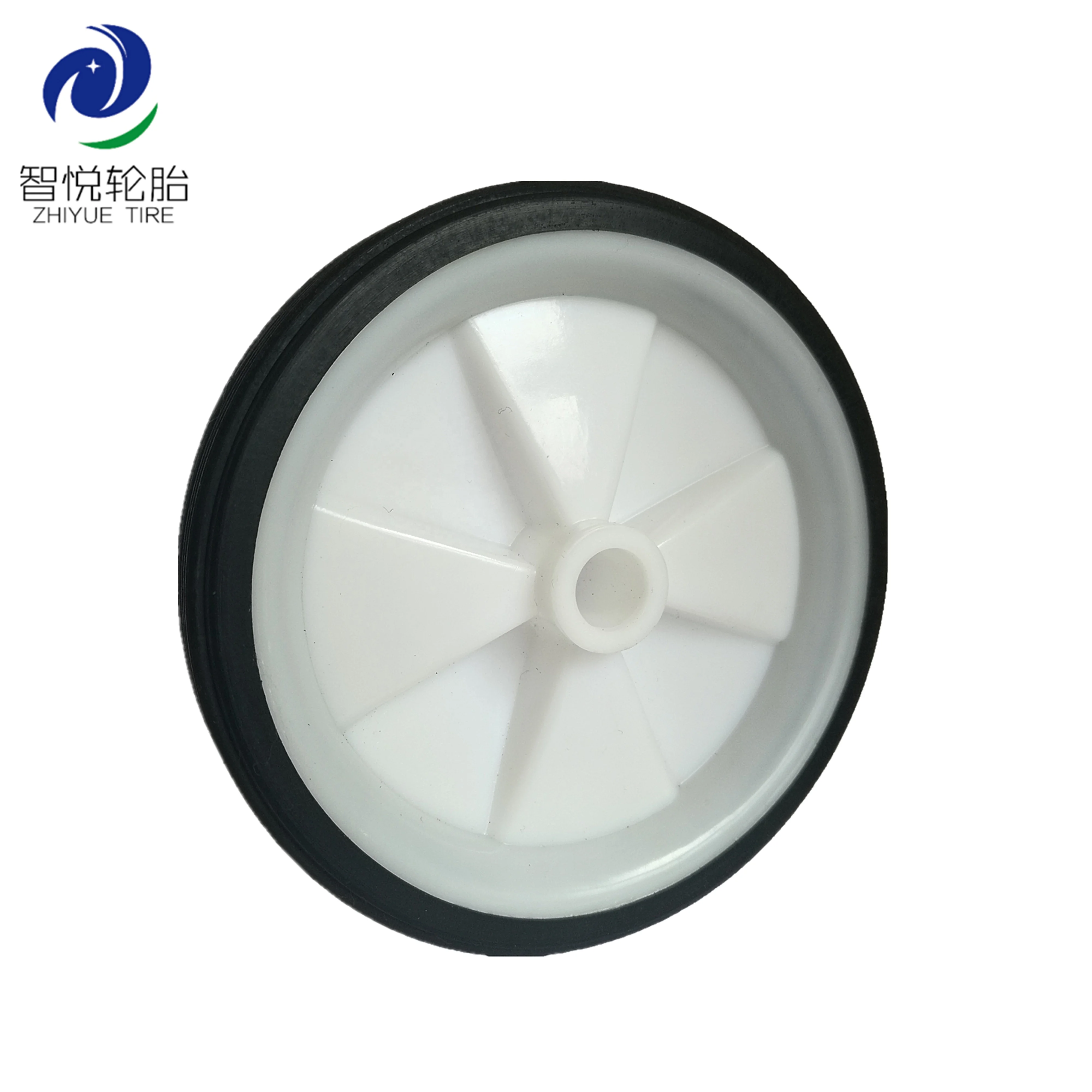  Маленькое прочное резиновое пластиковое колесо 5 дюймов Детские тренировочные колеса для велосипеда Вспомогательное