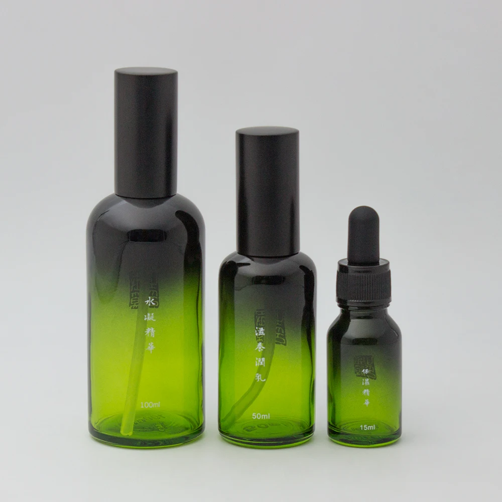 empty 4oz glass dropper spray bottle for hair body essential oil 100ml